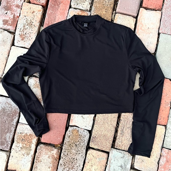 SHEIN crop long sleeve top XL - Picture 1 of 2